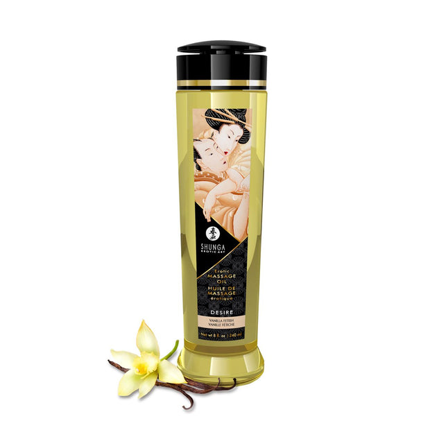 Shunga - Desire Massage Olie Vanilla - 240 ml