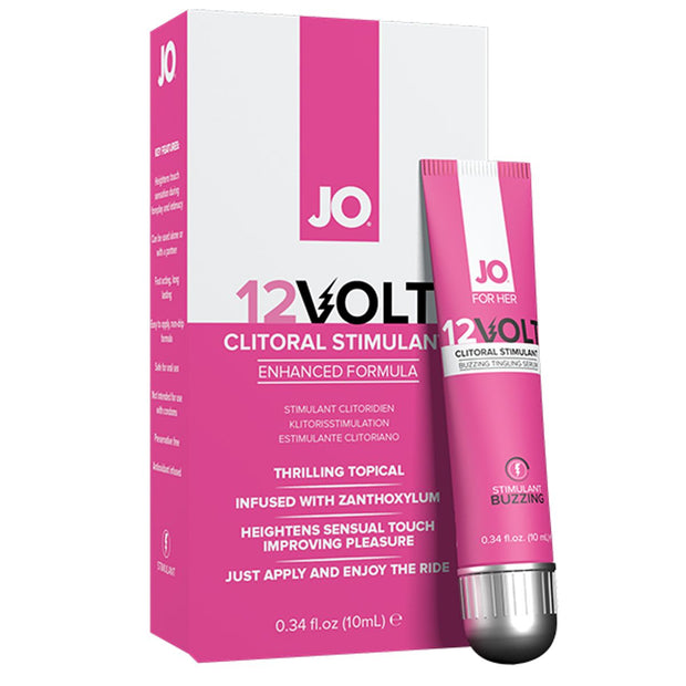 System JO - Buzzing 12 Volt Stimulierendes Klitoris Gel - 10 ml