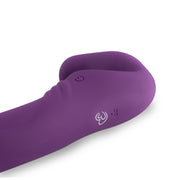Trägerloser Strap-on-Vibrator - Lila