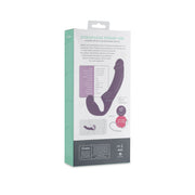 Trägerloser Strap-on-Vibrator - Lila
