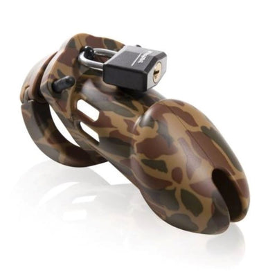 CB-6000S Keuchheits-Peniskäfig - Camouflage