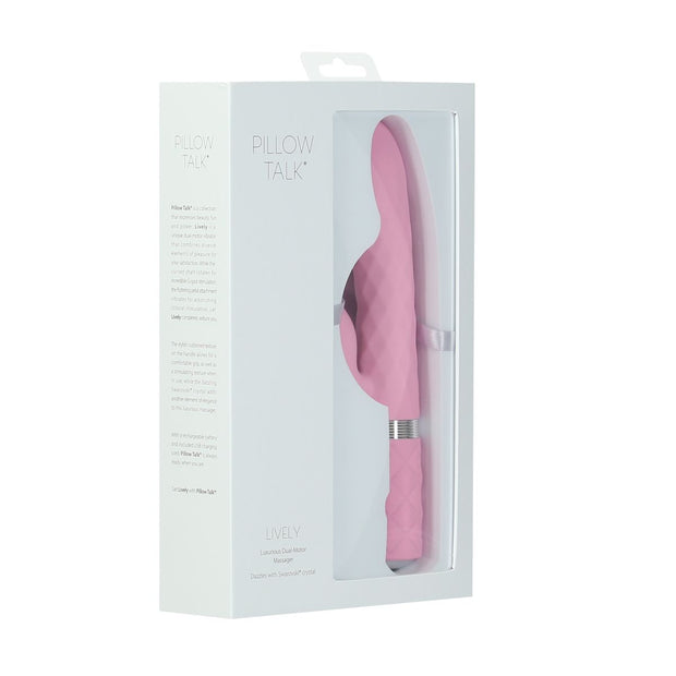 Pillow Talk - Lively Rotierender Tarzan-Vibrator - Rosé