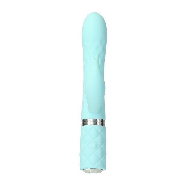 Pillow Talk - Lively Rotierender Tarzan-Vibrator - Blaugrün