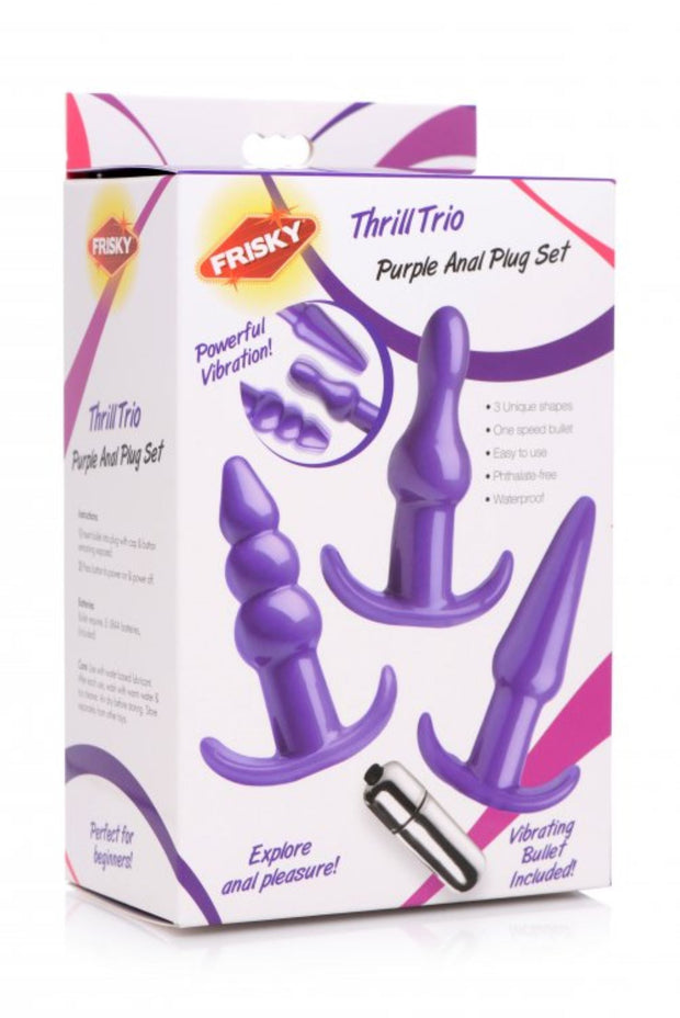 Thrill Trio Analplug - 3-teiliges Set