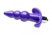 Bubbly Vibrierender Analplug mit Riffelung