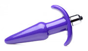 Smooth Vibrierender Analplug - Lila