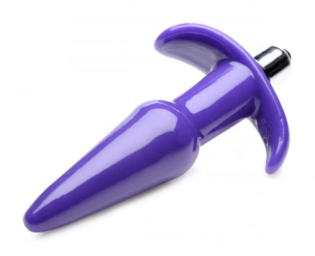 Smooth Vibrierender Analplug - Lila
