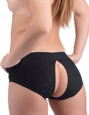 Envy Strap-on-Gurtzeug mit Dildo - Schwarz