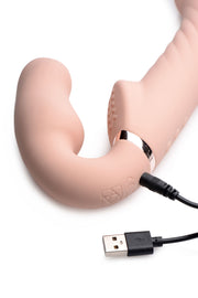 Swirl Vibrierender halterloser Strap-on