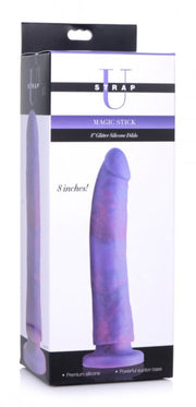 Magic Stick Silikondildo mit Glitzer - 20 cm