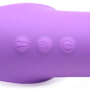 G-Pulse Vibrierender halterloser Strap-on - Lila