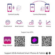 Magic Motion -Equinox per App gesteuerter vibrierender Analplug