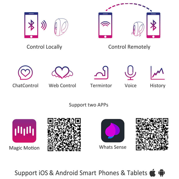 Magic Motion -Equinox per App gesteuerter vibrierender Analplug