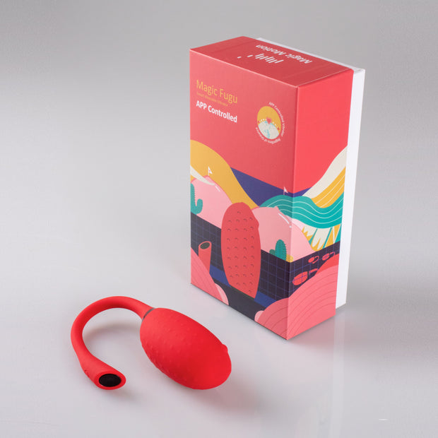 Magic Motion - Fugu Smart tragbarer Vibrator - Rot