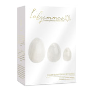 La Gemmes - 3-delige Yoni Egg Set - Bergkristal
