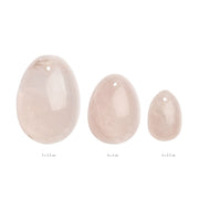 La Gemmes - 3-delige Yoni Egg Set Rose - Rozenkwarts