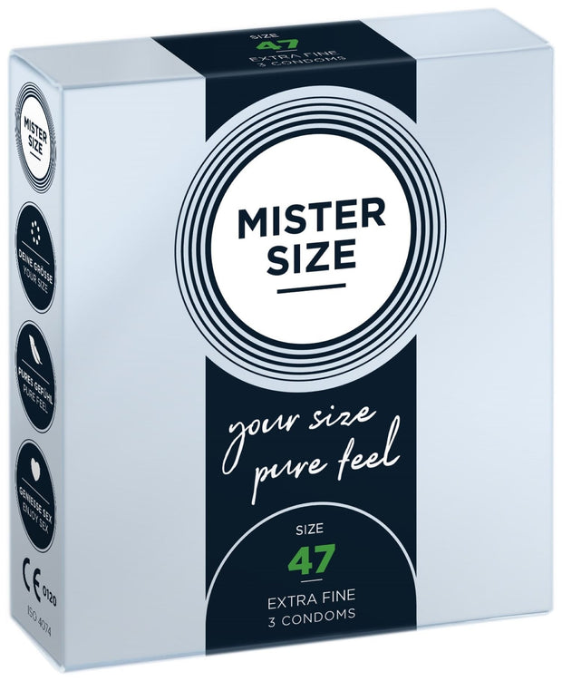 MISTER.SIZE 47 mm Kondome 3 Stück