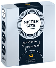 MISTER.SIZE 53 mm Kondome 3 Stück