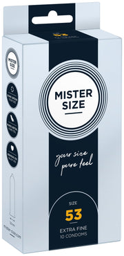MISTER.SIZE 53 mm Kondome 10 Stück