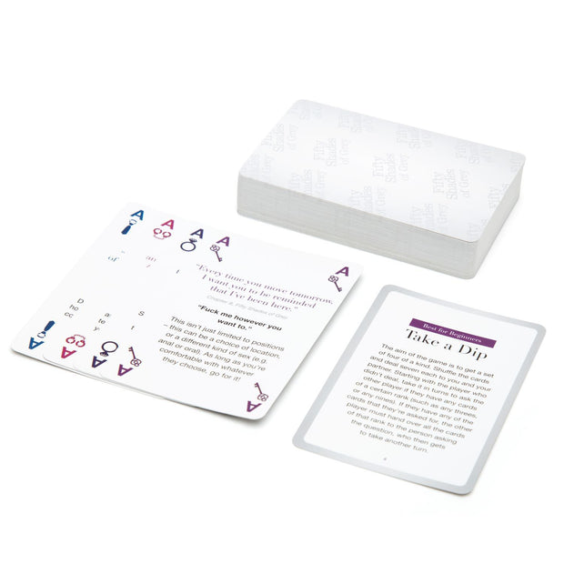Fifty Shades Of Grey - Kartenspiel Talk Dirty