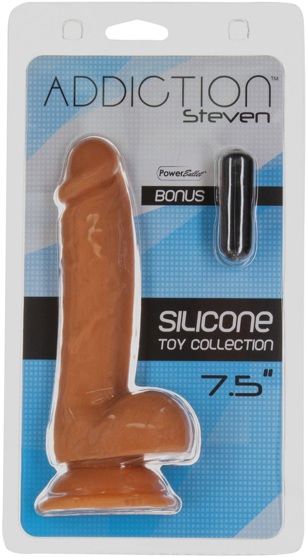 Addiction - Steven Dildo mit Saugnapf - 17 cm