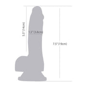 Addiction - Brandon Im-Dunkeln-leuchtender-Dildo - 18 cm