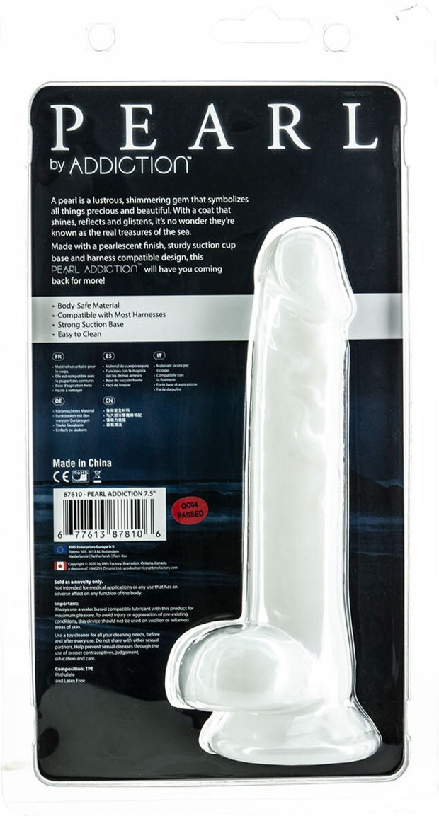 Addiction - Perlen-Dildo mit Saugnapf - 18 cm
