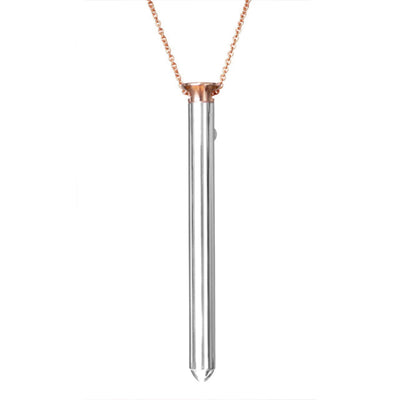 Crave - Vesper Vibrator Ketting - Rose Goud