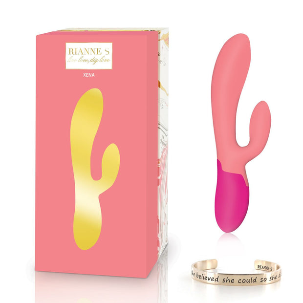 RS - Essentials - Xena Verwarmende Rabbit Vibrator - Koraal