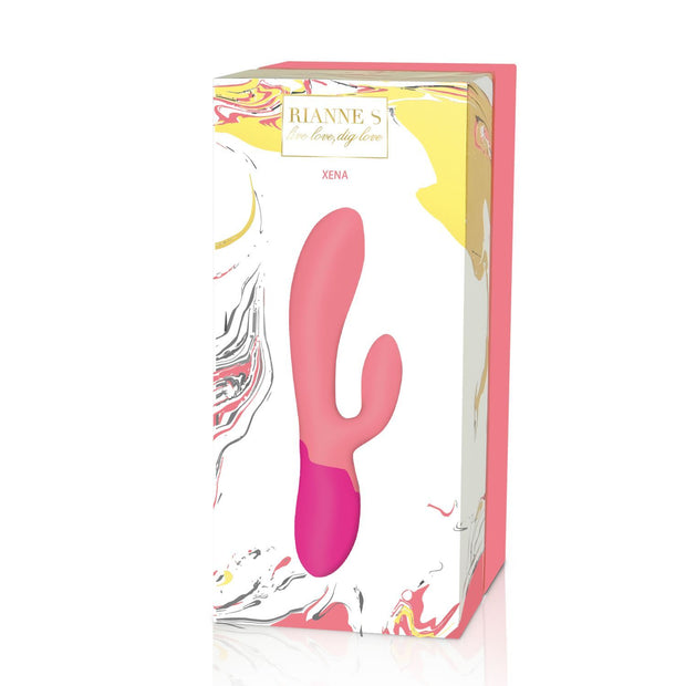 RS - Essentials - Xena Verwarmende Rabbit Vibrator - Koraal