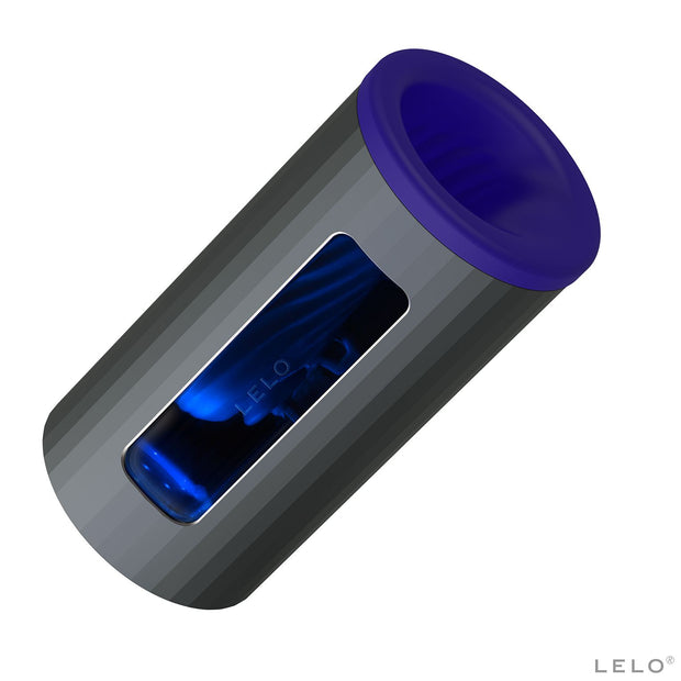 LELO F1S V2 Masturbator App Controlled - Zwart/ Blauw