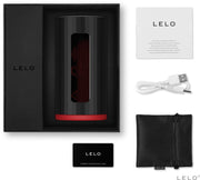 LELO F1S V2 Masturbator App Controlled - Zwart/ Rood