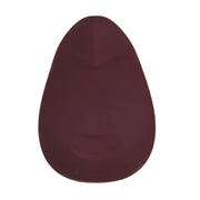 Dame - Pom Flexible Vibrator - Dunkelrot