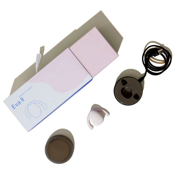Dame Products - Eva II Hands-Free Vibrator - Wit
