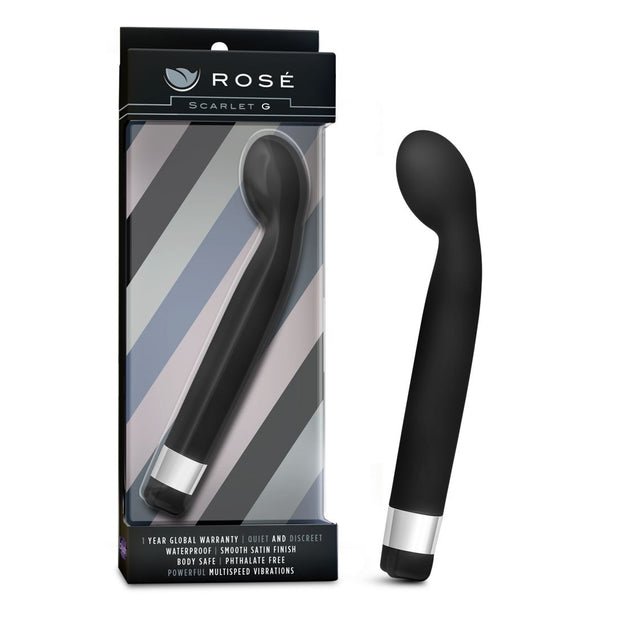 Rose – Scarlet G-Punkt-Vibrator – Schwarz