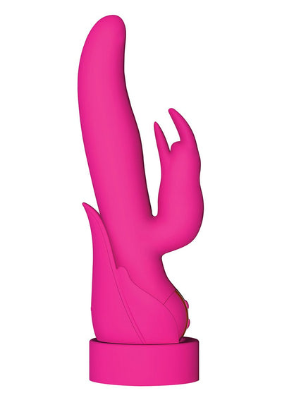 Vibrator aus Silikon in Pink