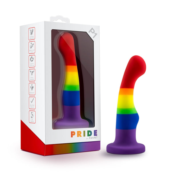 Avant – Pride Silikondildo mit Saugnapf – Freedom
