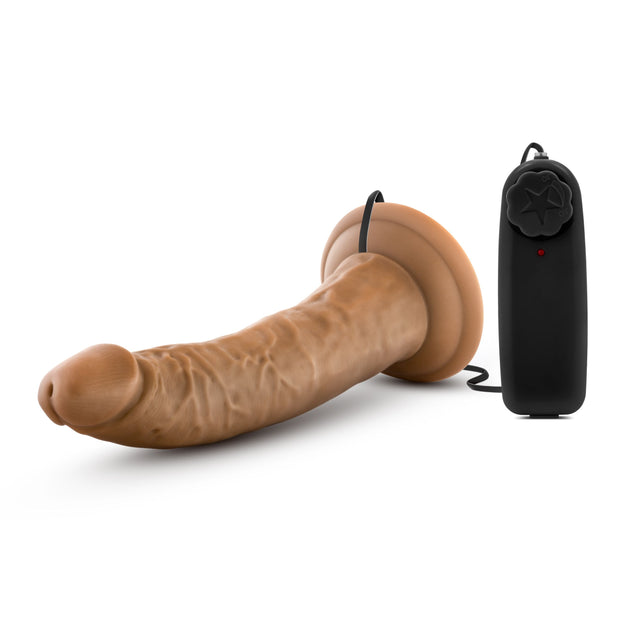 Dr. Skin - Dr. Dave Vibrator mit Saugnapf - Mokka