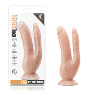 Dr. Skin – Doppeldildo 21,6 cm – Vanille