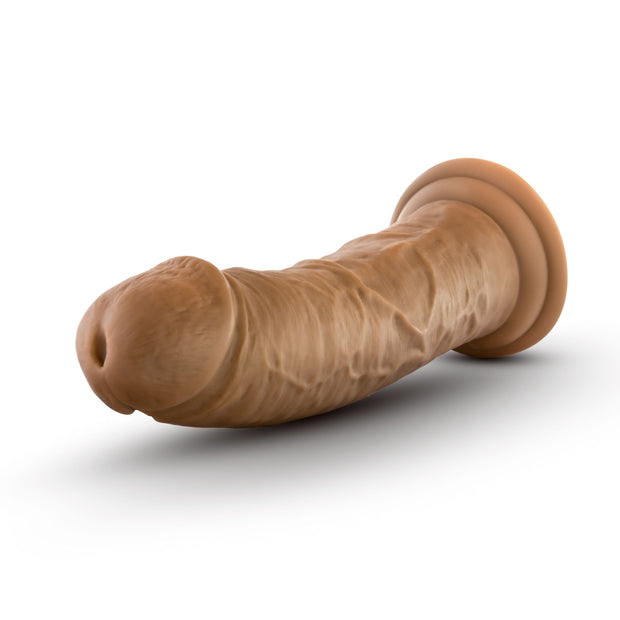 Dr. Skin – Realistischer Dildo mit Saugnapf 20,3 cm – Mokka