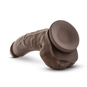 Dr. Skin – Mr. Mayor Dildo mit Saugnapf 22,8 cm – Schokolade
