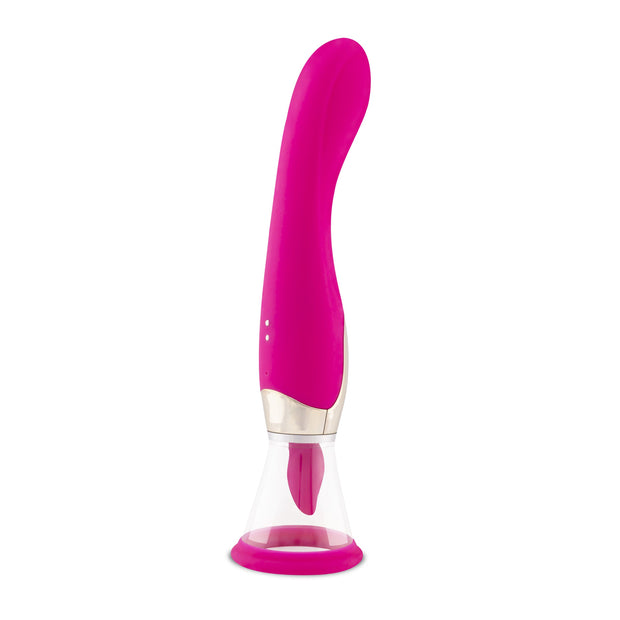 Teazers - Pleasure Pump mit G-Punkt Vibrator - Pink