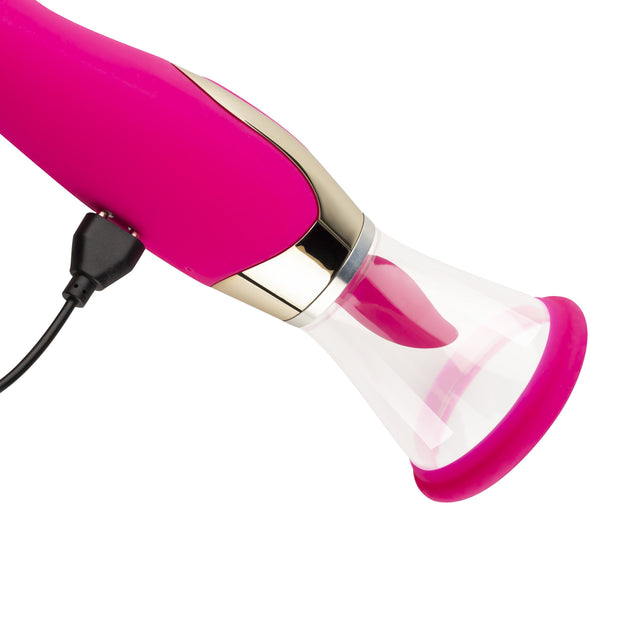 Teazers - Pleasure Pump mit G-Punkt Vibrator - Pink