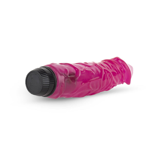Jelly Supreme - Realistischer Vibrator - Pink/Glitzer