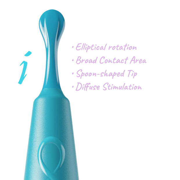 Zumio - I Spirotip Klitorisstimulator - Marineblau
