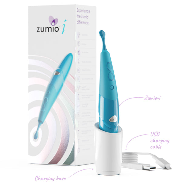 Zumio - I Spirotip Klitorisstimulator - Marineblau