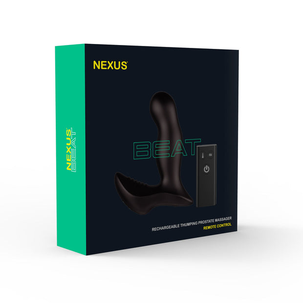 Nexus - Beat Prostata-Stimulator mit Fernbedienung - Schwarz