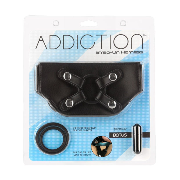 Addiction - Strap-On-Gurtzeug - Schwarz