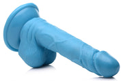 Poppin Dildo 16,5 cm - Blau