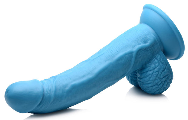 Poppin Dildo 19 cm - Blau